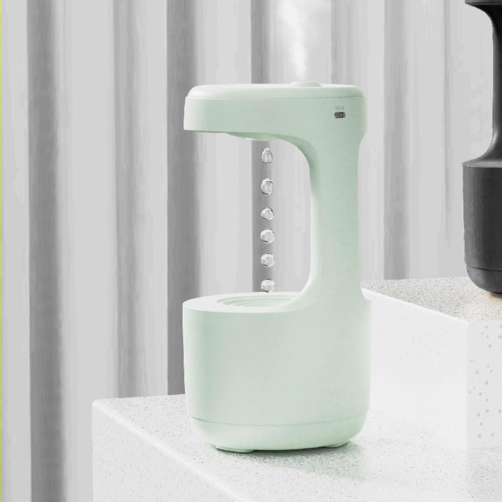 Anti-Gravity Humidifier with Clock