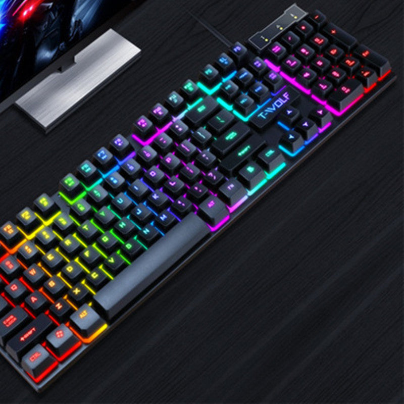 Gaming USB Luminous Wired Keyboard